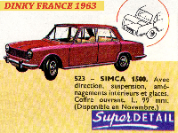 <a href='../files/catalogue/Dinky France/523/1965523.jpg' target='dimg'>Dinky France 1965 523  Simca 1500</a>
